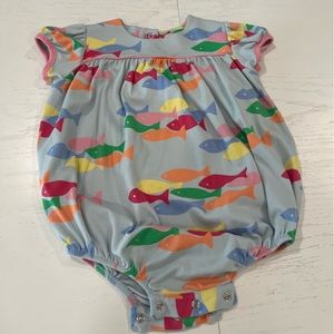 Bailey Boys girls fish romper